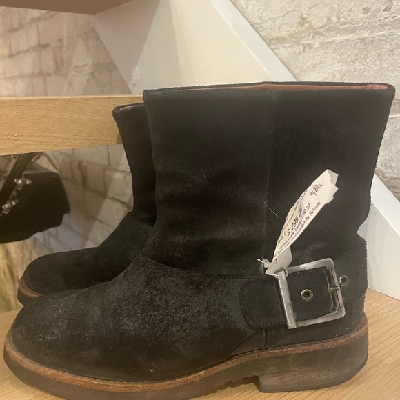 Maison Margiela Moto/Boho suede ankle boots - Picture 4 of 6